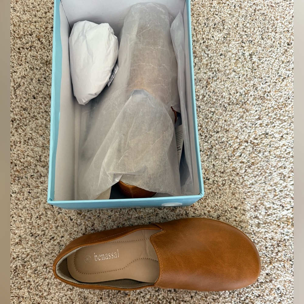 Women's Brown Barefoot Slip-On Shoes